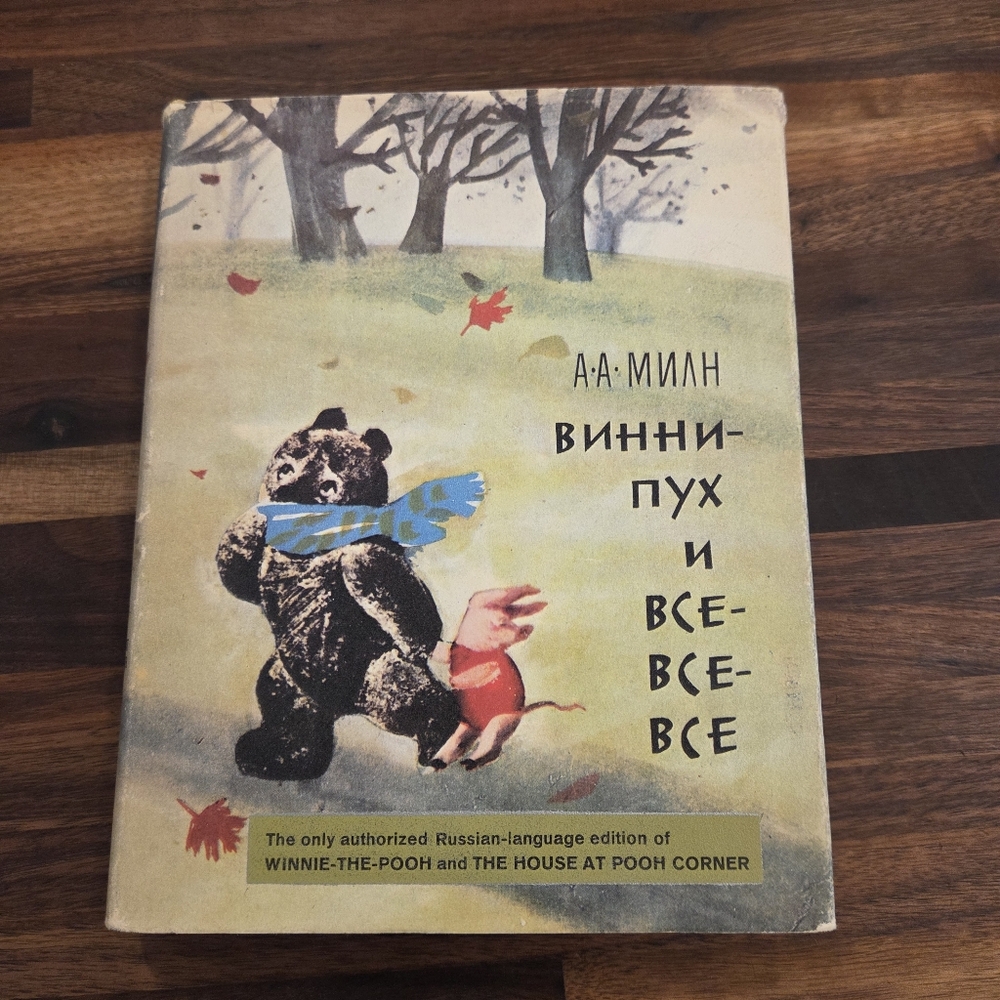 Russian Winnie The Pooh Vintage 1960s Edition
